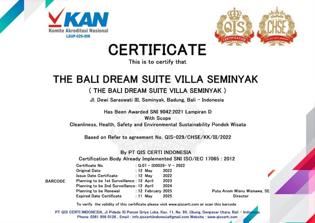 The Bali Dream Suite Villa Seminyak Official Website Homepage